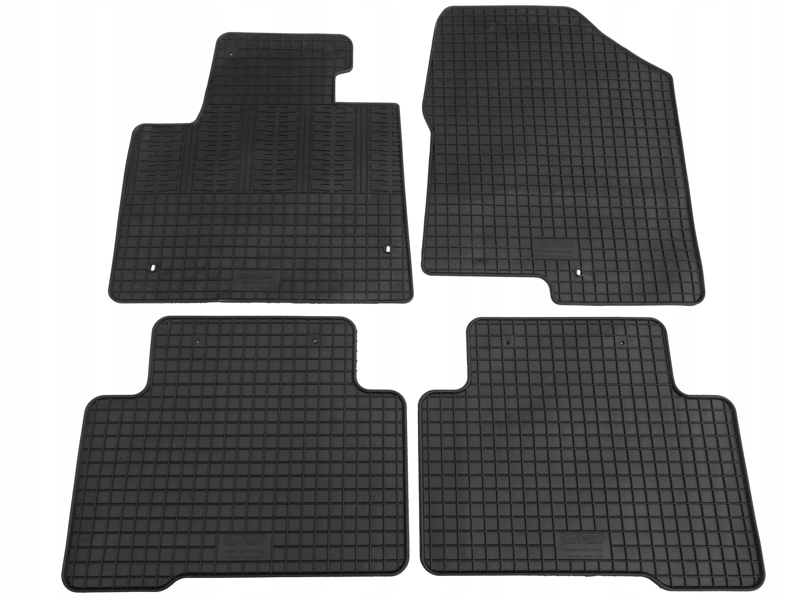 Коврики Cikcar резиновые Rmcikhyu00010 4 el.