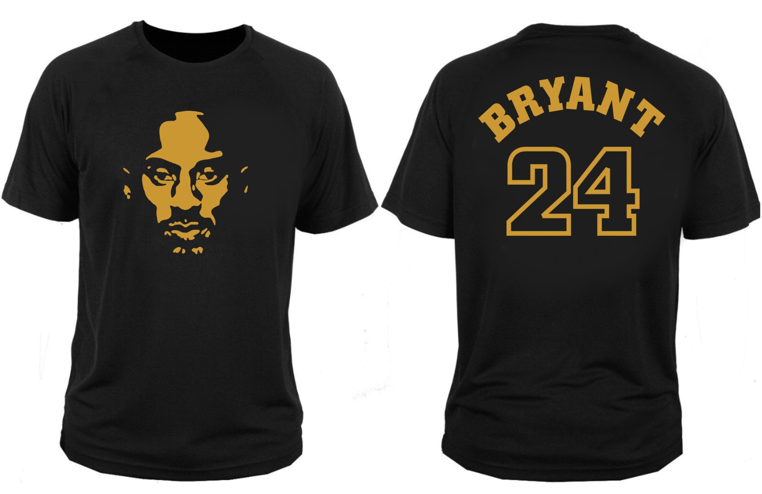 

koszulka Kobe Bryant Nba złoty druk La t-shirt XL