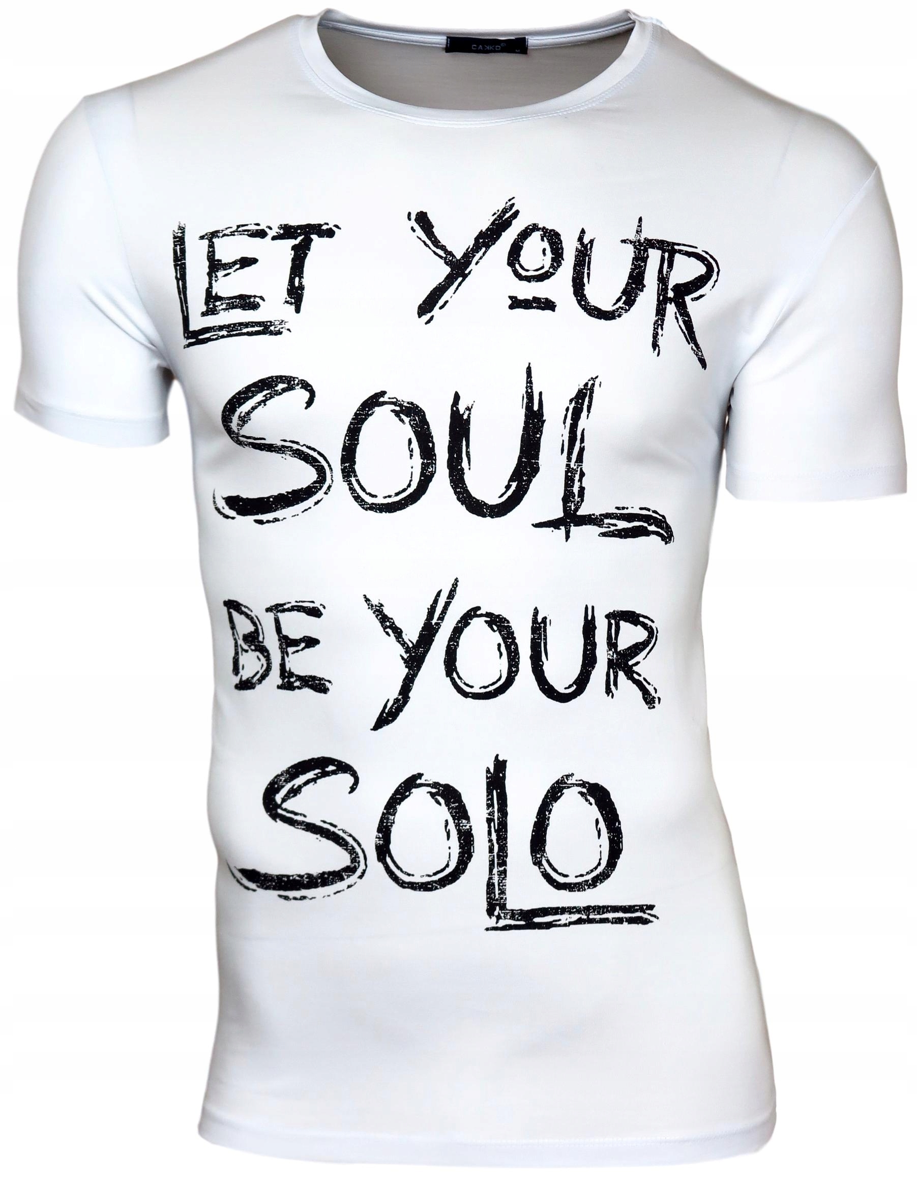 

Koszulka Męska T-shirt _ Soul _ T178 _ r. L