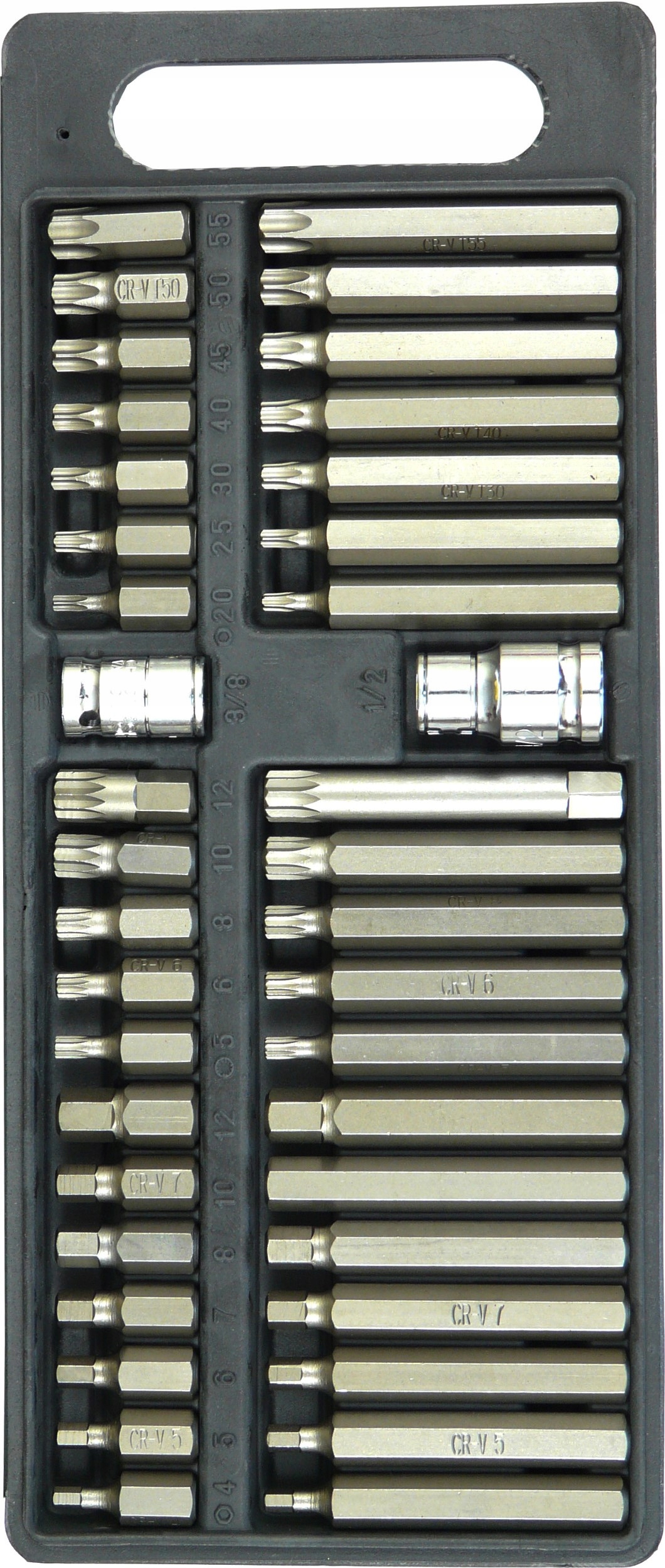 ZESTAW KLUCZY NASADOWYCH 149e TORX KLUCZE NASADOWE Liczba elementów w zestawie 149