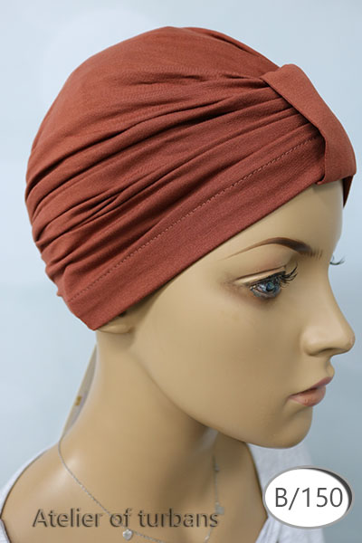 Turban WIOLA Bambus Turbany UNIKOLOR CZ.2 Rozmiar uniwersalny