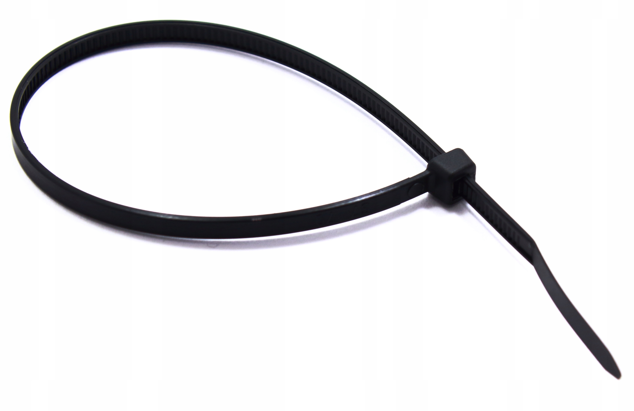 OPASKI KABLOWE ZACISKOWE 200x3.6 TRYTKI BIAŁE Szerokość 3.6 mm