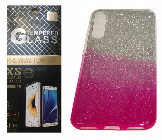 

Etui Glitter Ombre do Xiaomi Mi A3 MiA3 + Szkło