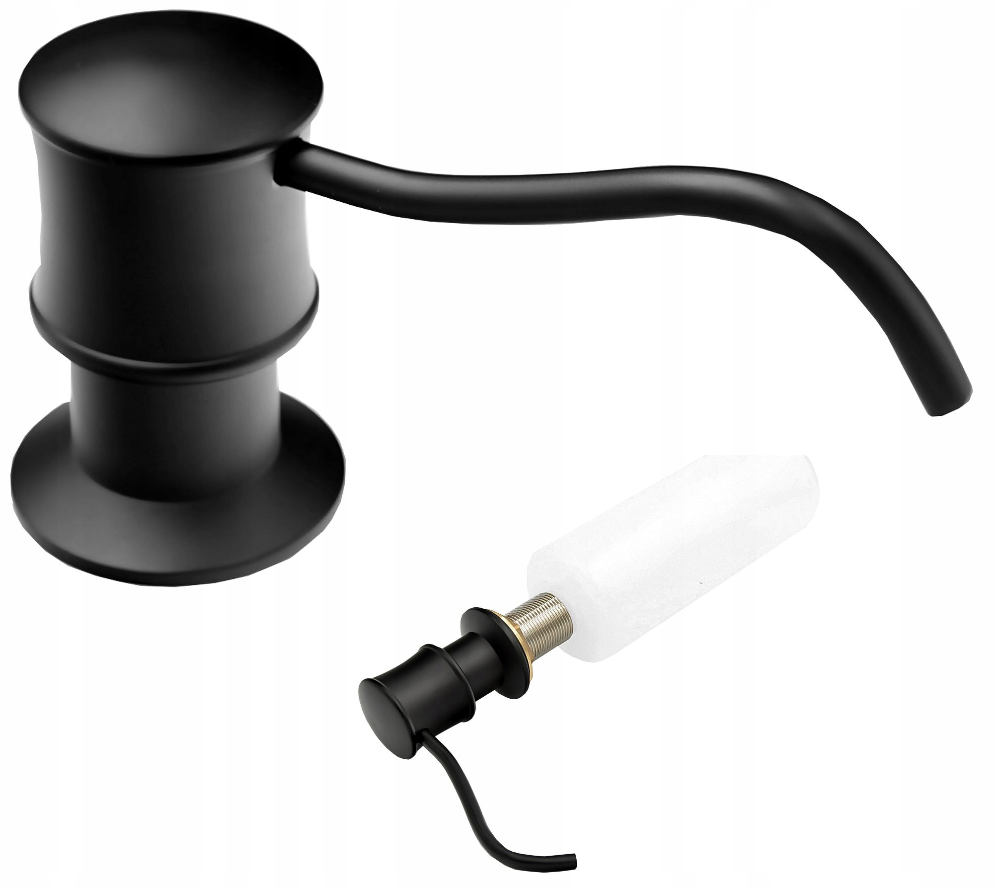 RETRO DOZOWNIK CZARNY PŁYNU MYDŁA ZLEWOZMYWAK ZLEW Waga produktu z opakowaniem jednostkowym 2 kg