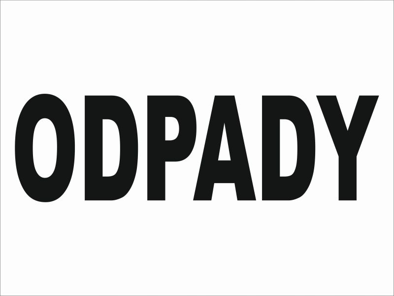 TABLICZKA Odpady 400x300 tablica