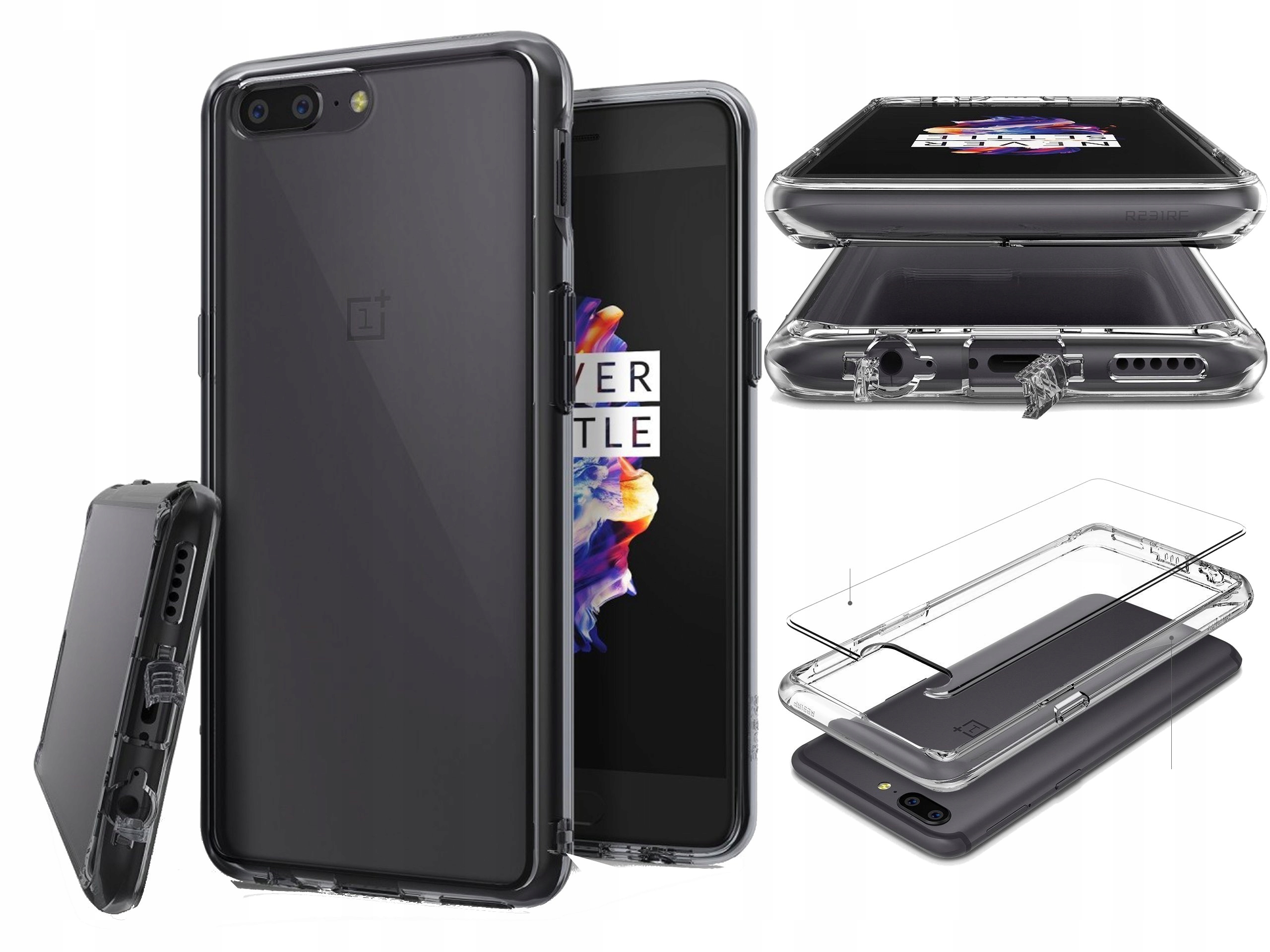 

Mocne Oryginalne Etui Case Do OnePlus 5
