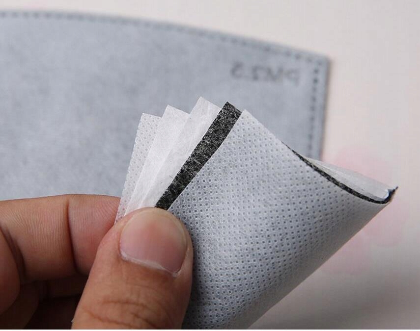 ZESTAW 10x FILTR PM2.5 DO MASKI PRZECIWPYŁOWEJ Rozmiar uniwersalny