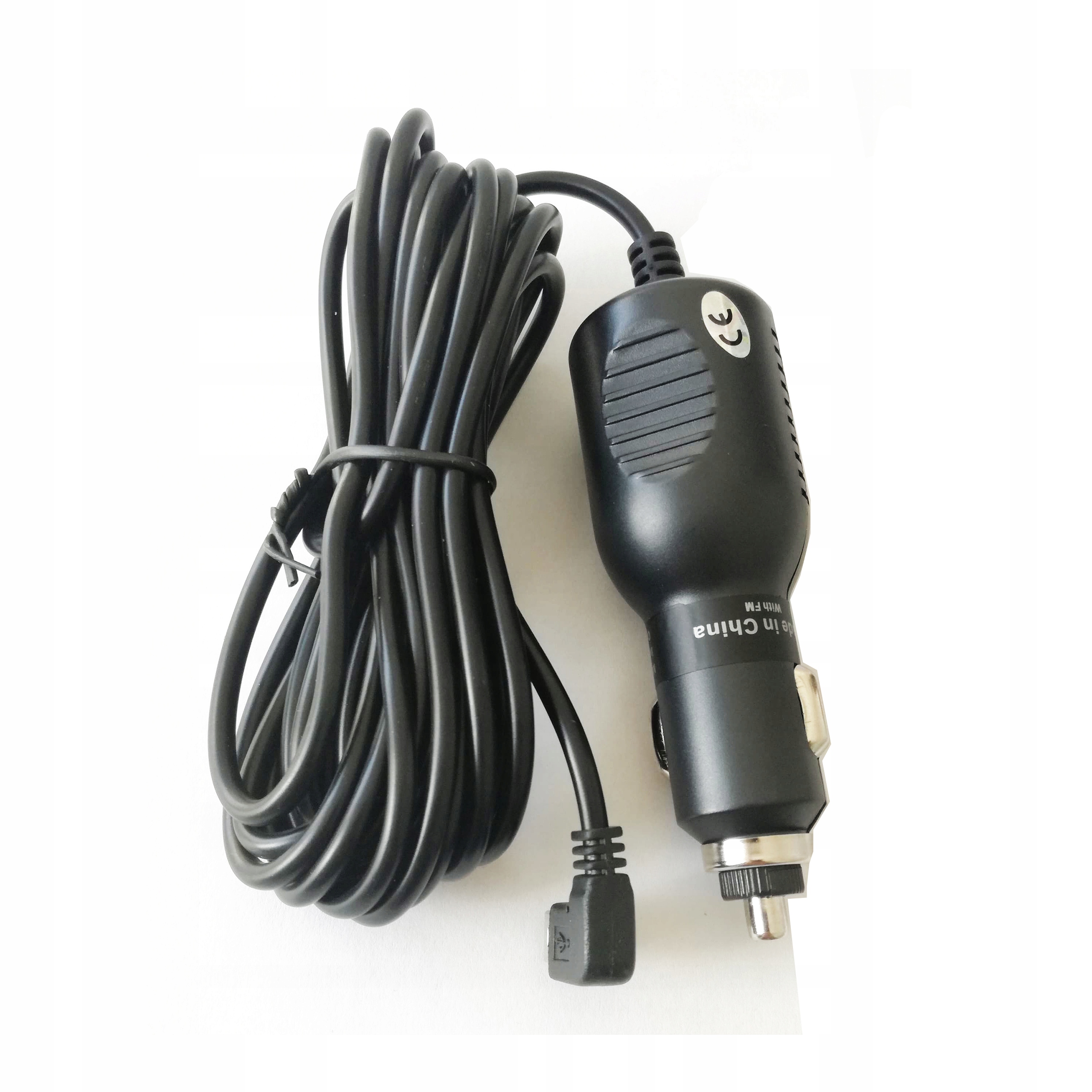 ŁADOWARKA DO KAMERY SAMOCHODOWEJ 3A KABEL 3M