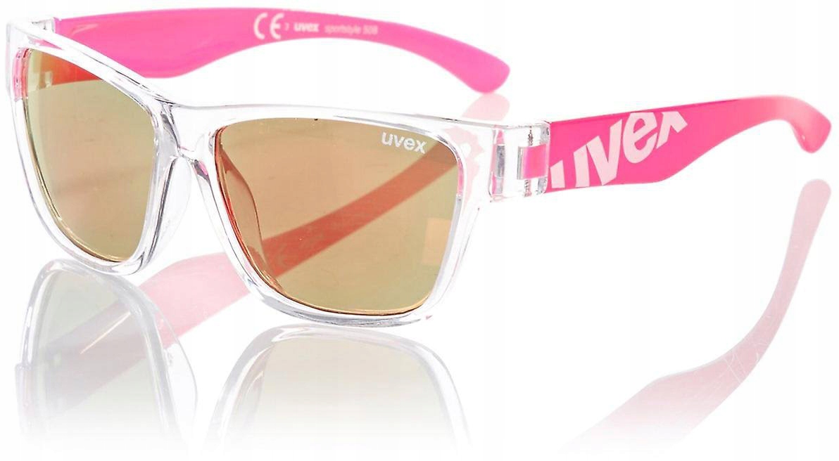 Sportowe okulary UVEX 508 Clear Pink 9316 Marka Uvex