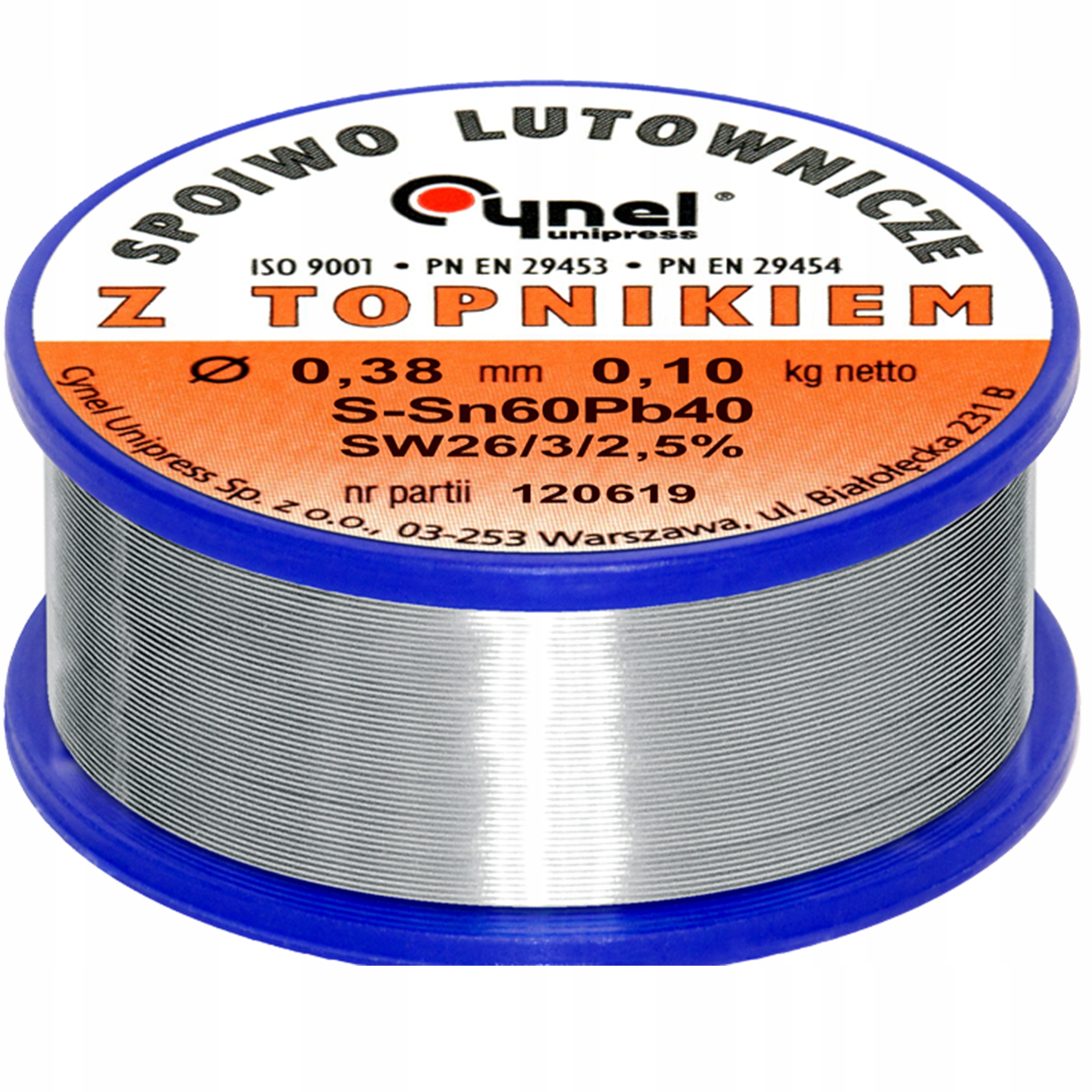 Cyna Cynel 0,38 mm 100 g