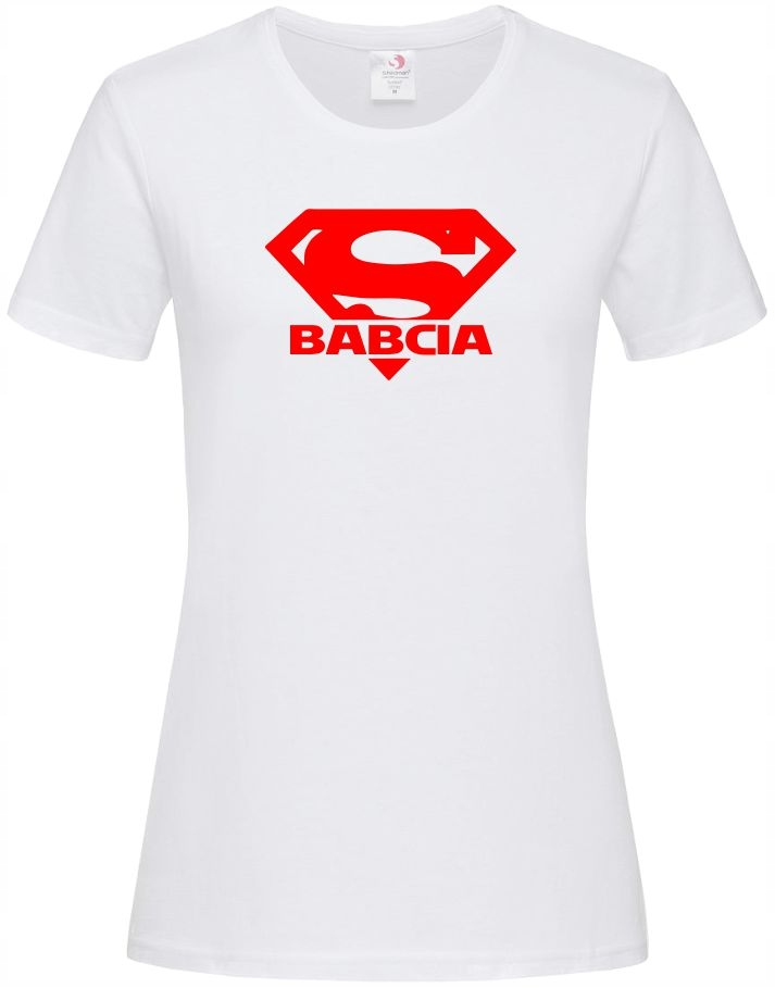 KOSZULKA DLA BABCI NA DZIEŃ BABCI SUPER BABCIA L