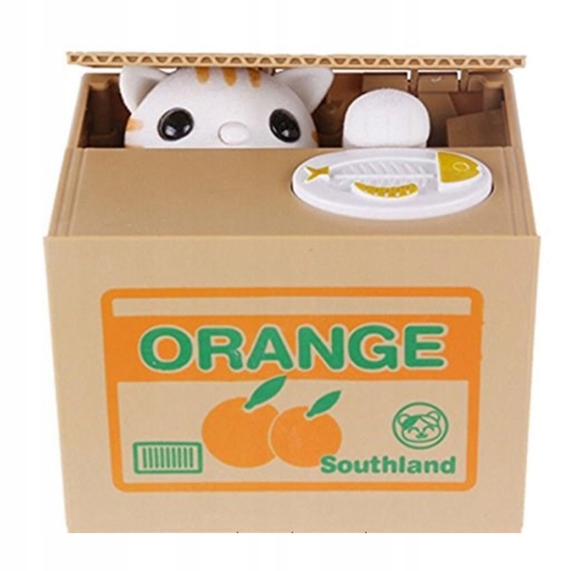 ZABAWKA KOT ZŁODZIEJASZEK SKARBONKA 036272 Bohater brak