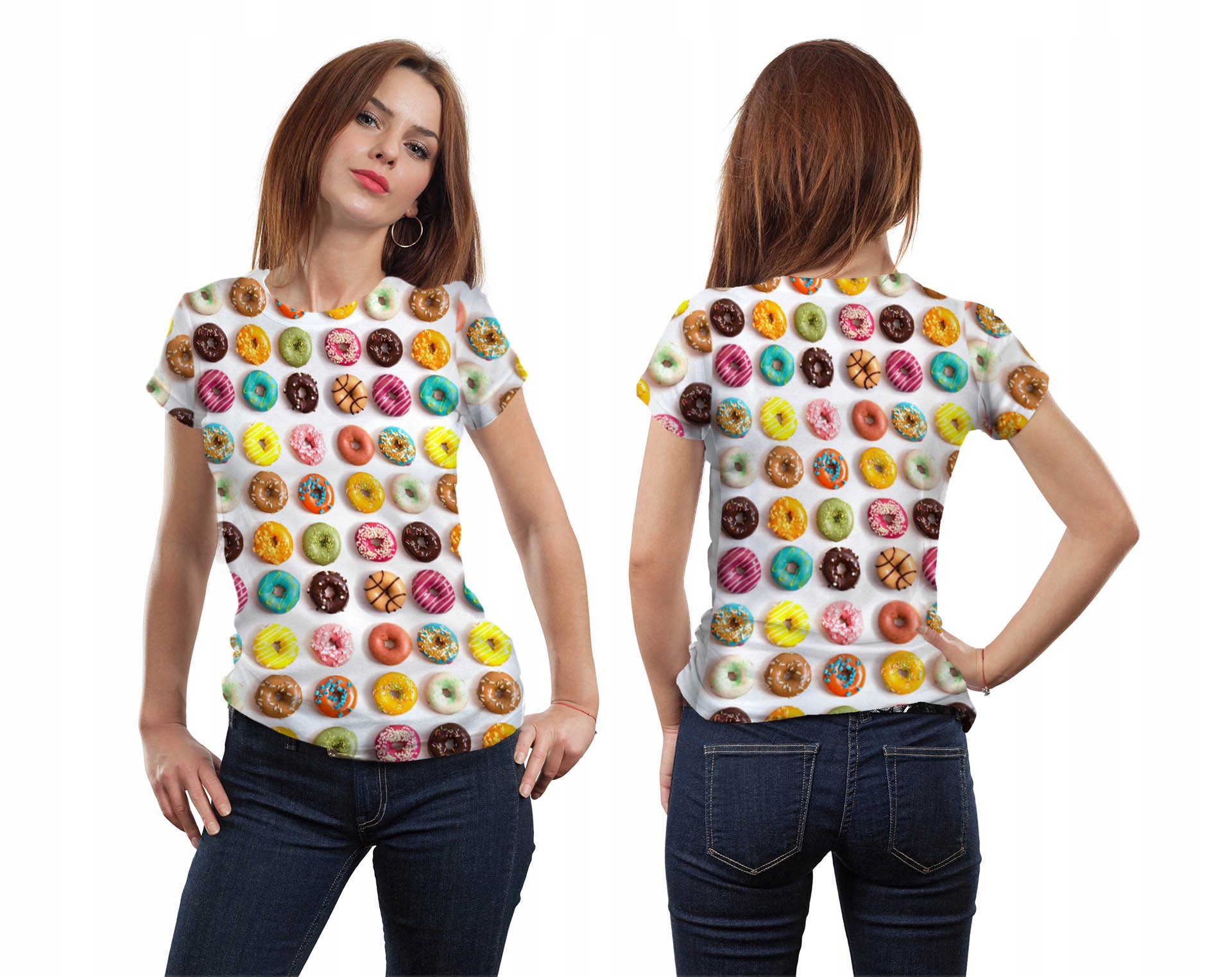 

Koszulka 3D Fullprint T-shirt Ciacha M Śmieszna
