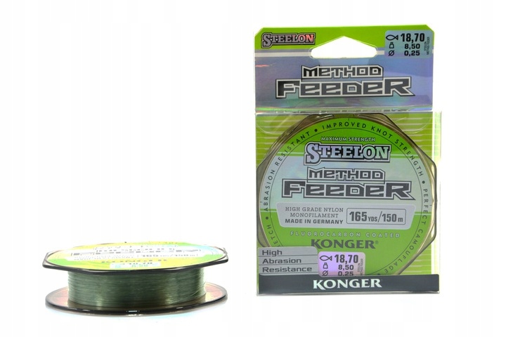 

Konger Żyłka Steelon Method Fluorocarbon 0,22/150M