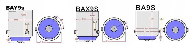 ŻARÓWKA LED 20 SMD 1206 T4W BA9S POSTOJÓWK POZYCJA Rodzaj LED