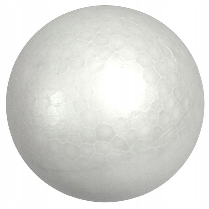 

Kula Styropianowa Bombka fi 8 cm