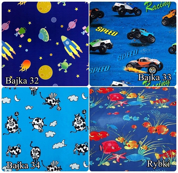 Tapczan fotel dziecięcy kubuś rozkładany sofa Kolor odcienie niebieskiego