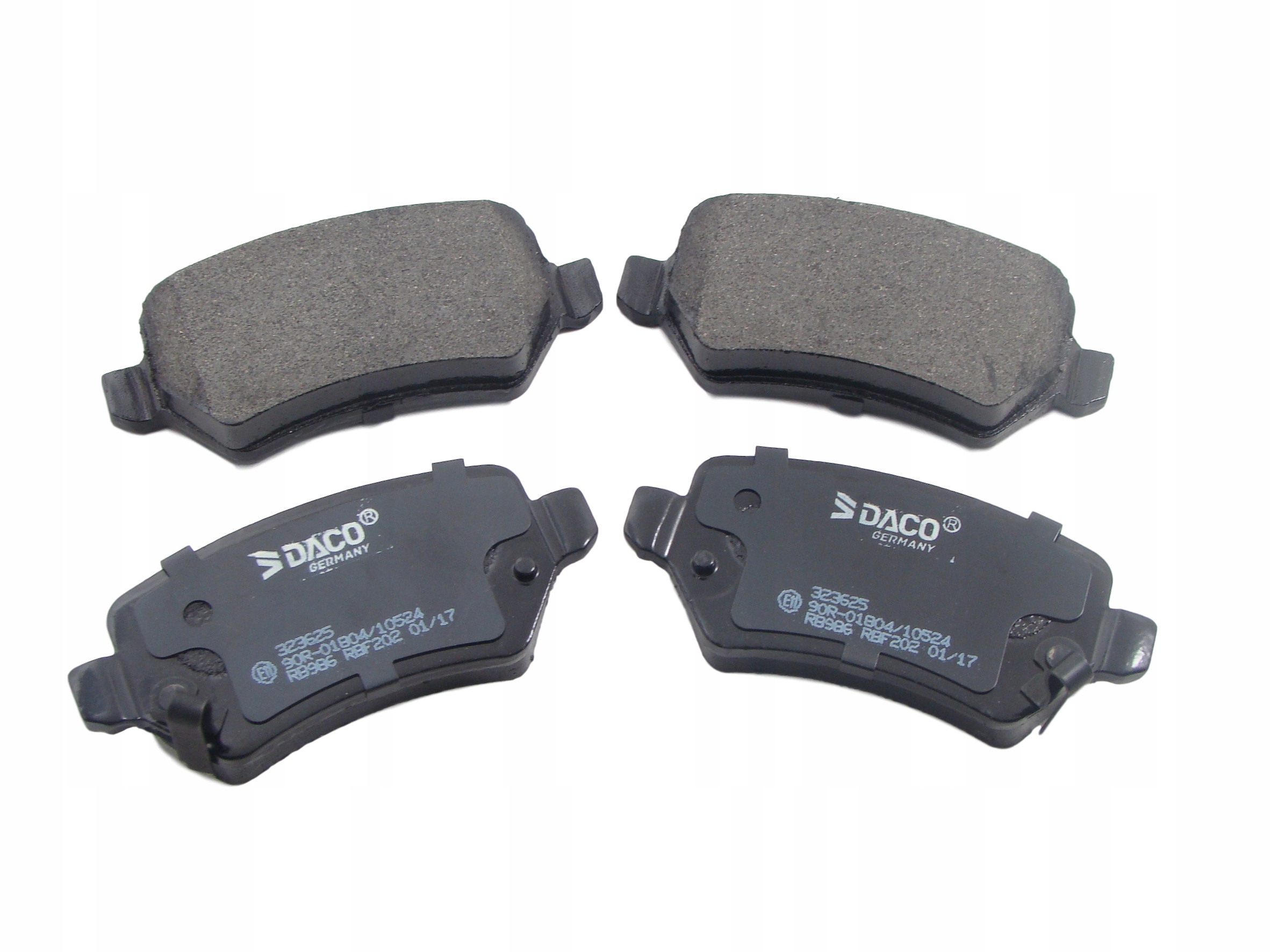 TARCZE x2 KLOCKI TYL do OPEL MERIVA A COMBO 4sruby Installation side Rear