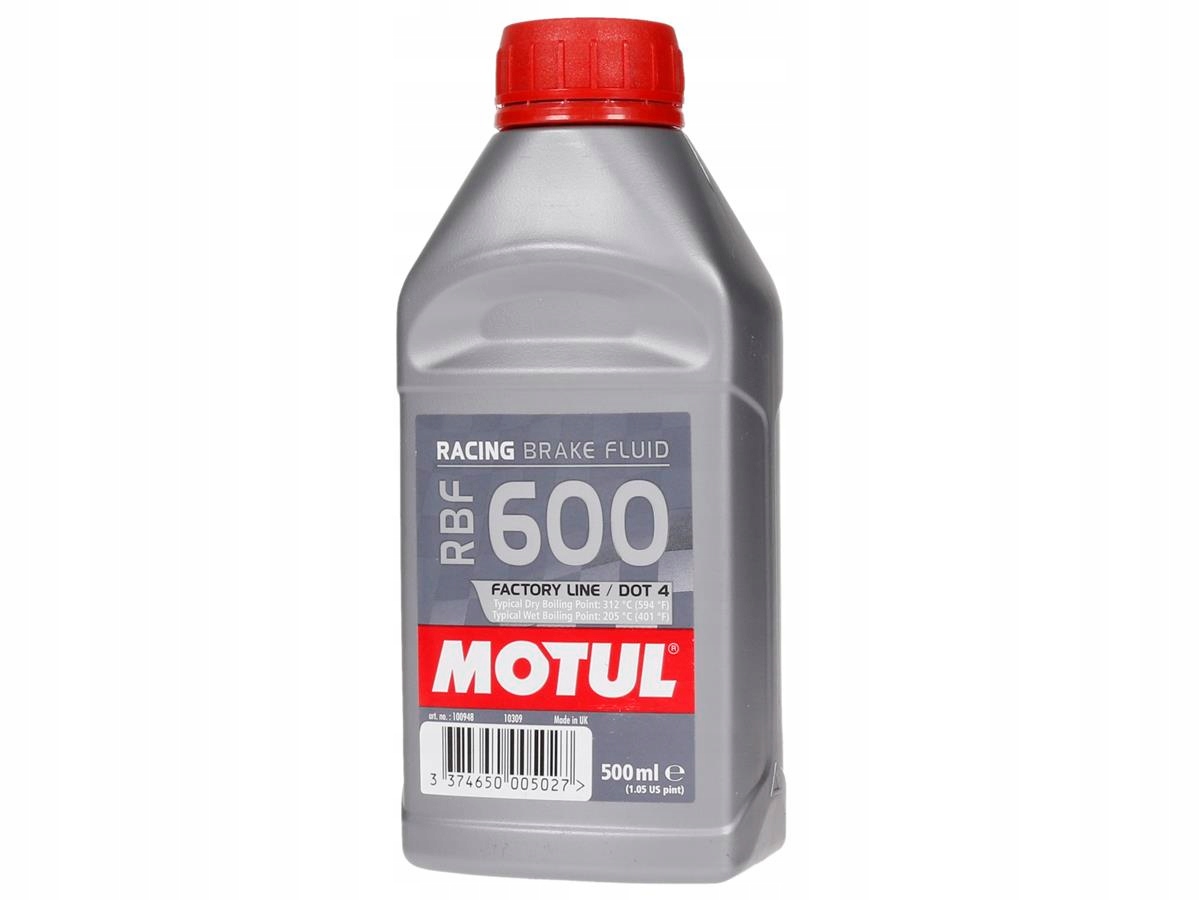 

Płyn Hamulcowy Motul DOT4 RBF600 wyczynowy sport