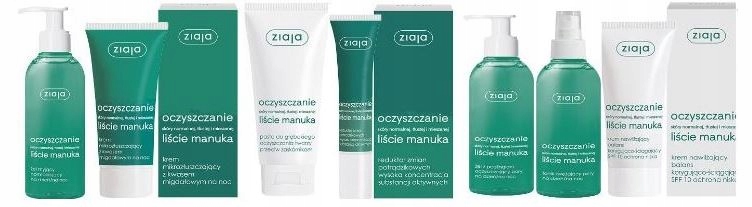 

Ziaja Zestaw Manuka Oczyszczanie Skóra Tłusta 7SZT