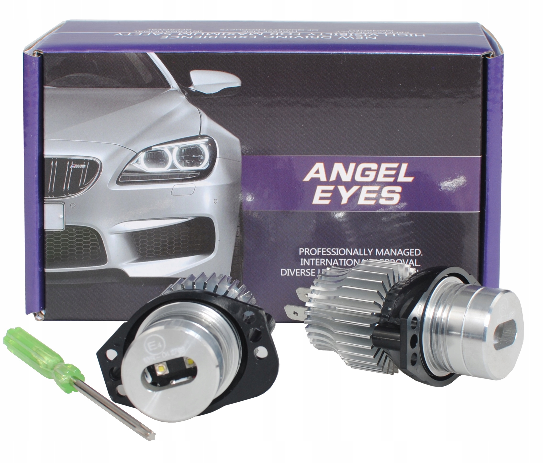 Led obrysová světla Angel Eyes 40W led Cree Bmw E90/91