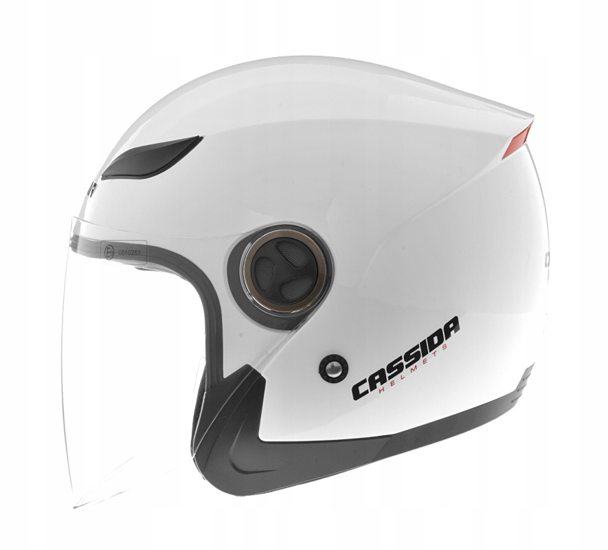 KASKI MOTOCYKLOWE LED DŁUGA SZYBA CASSIDA S Rozmiar S