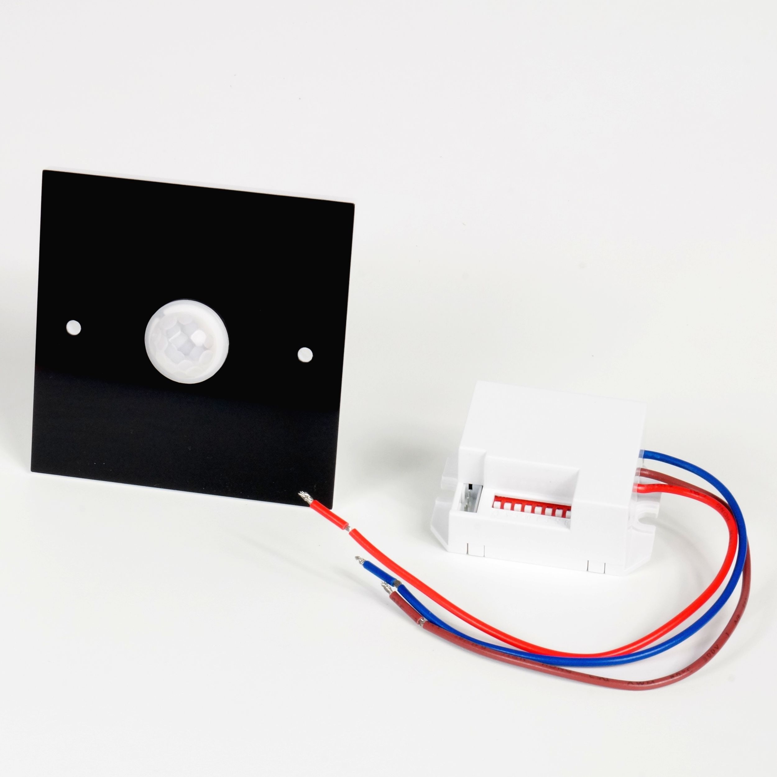 Czujnik ruchu i zmierzchu na schody 230V CZARNY Kod producenta 5907779800006