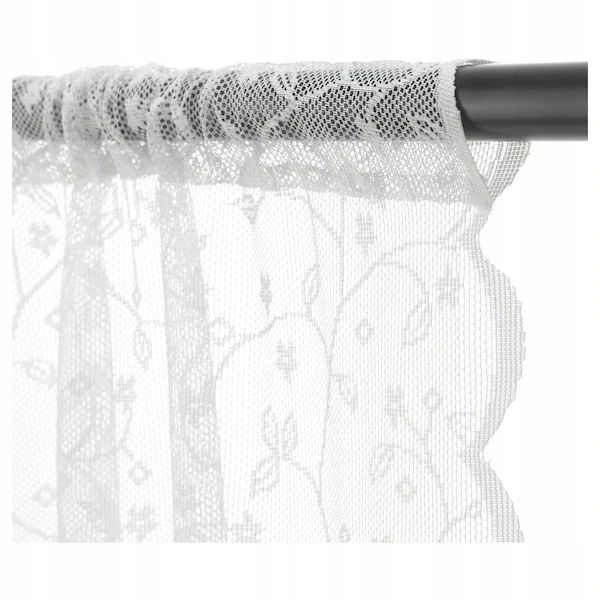 

Ikea Lillyana Firanki 2szt. Koronka Kwiaty 145x300