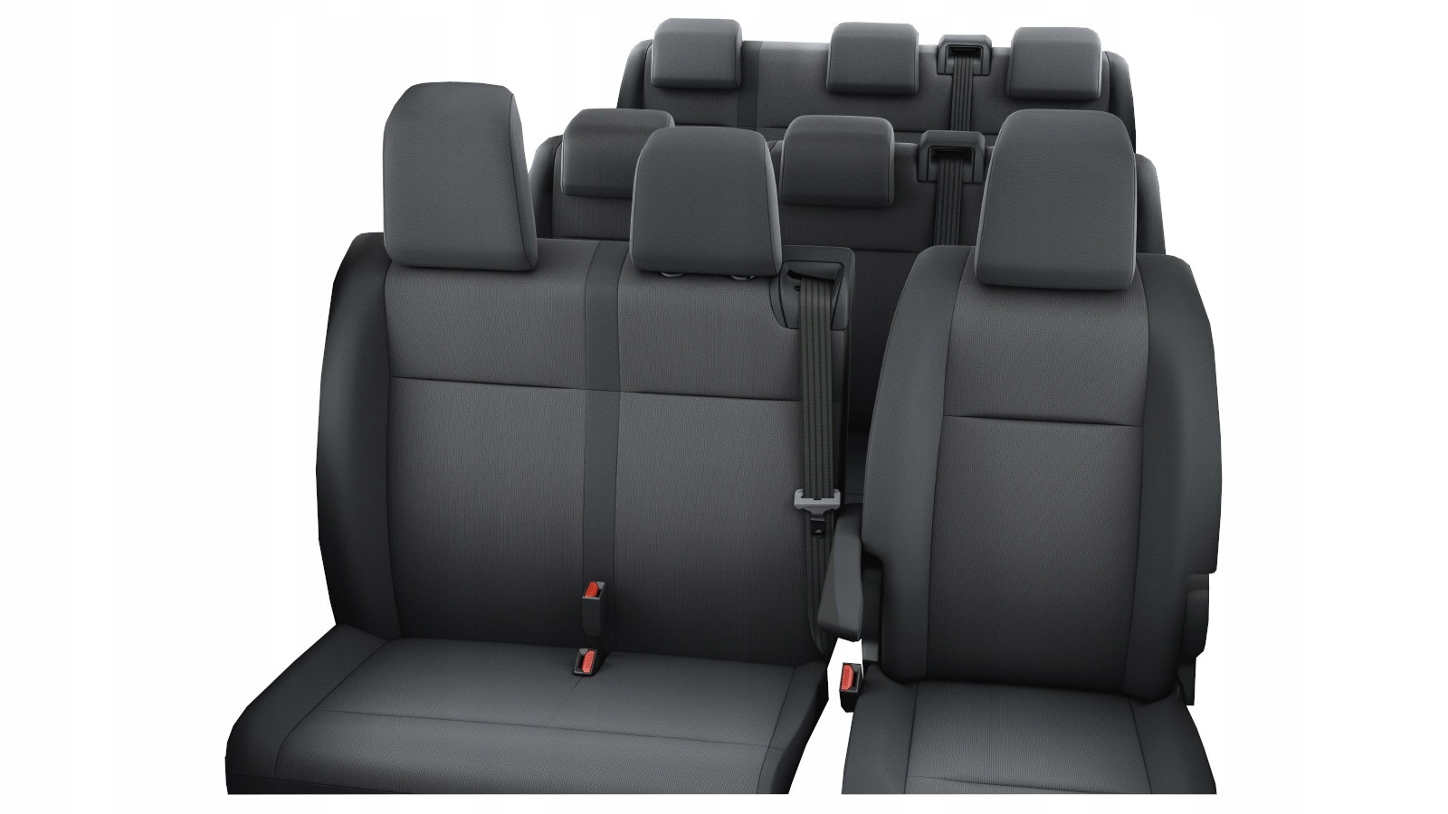 Pokrowce samochodowe Atra do Citroen Spacetourer czarno-grafitowe