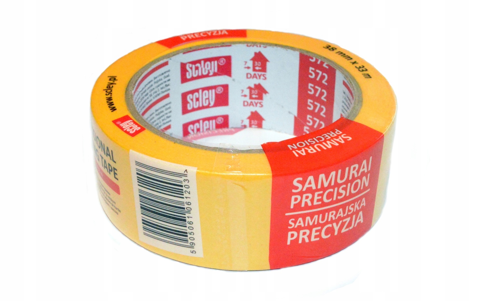 

Taśma Malarska Scley 572 Precyzyjna 25mm X33m