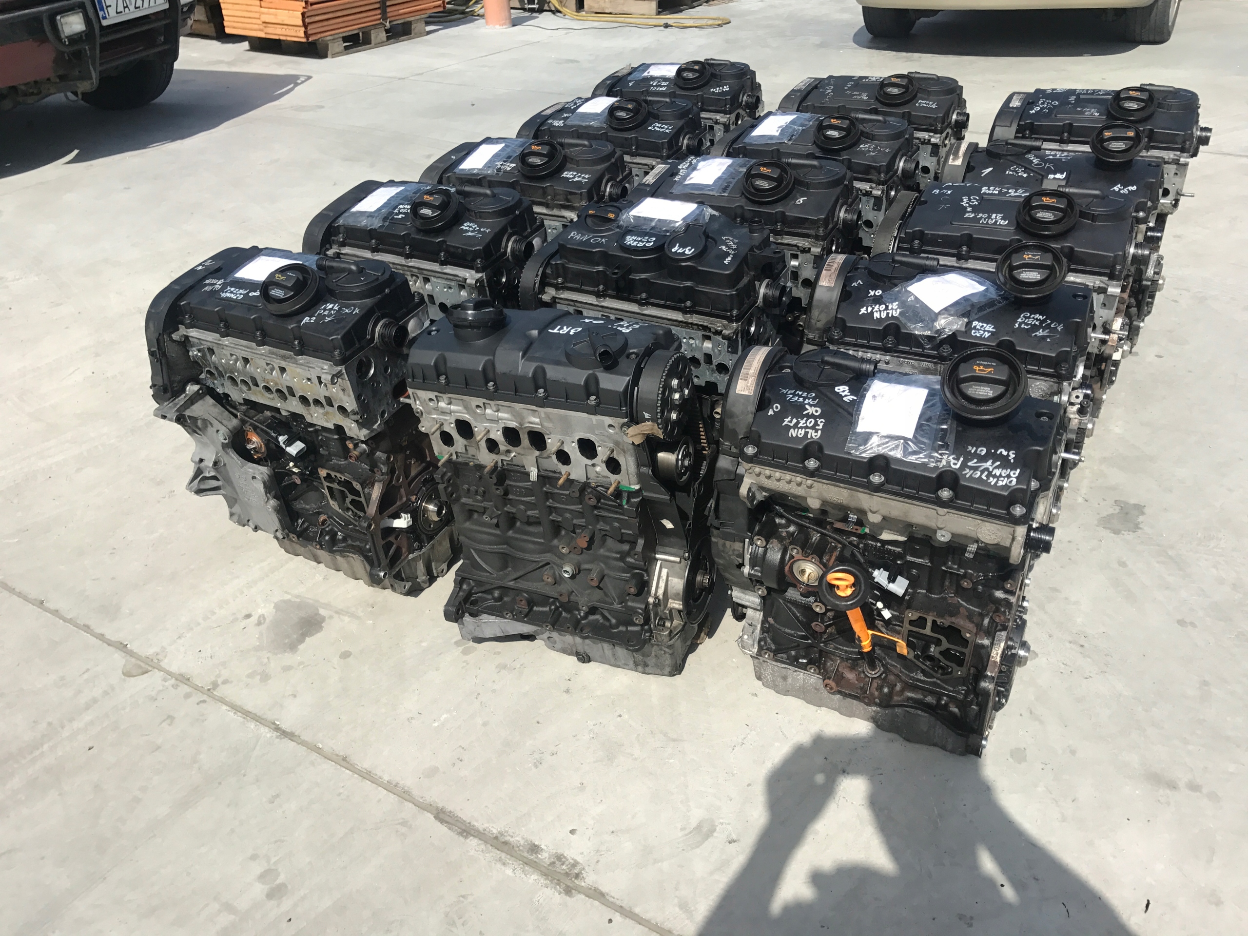 engine 1.9 TDI 105 KM VOLKSWAGEN BXE BKC AVQ BRU