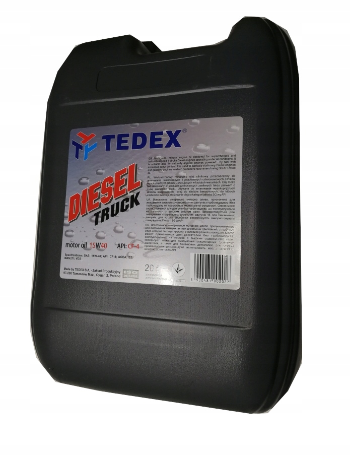 

Tedex Diesel Truck Motor Oil CF-4 15W40 20L