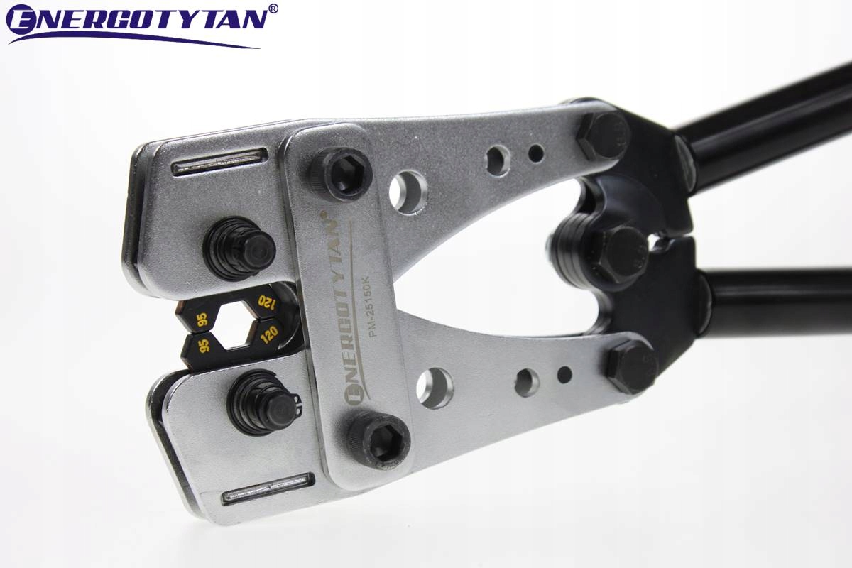 ZACISKARKA DO KABLI PRASKA TULEJEK KOŃCÓWEK 25-150 Minimalny przekrój przewodu 25 mm²