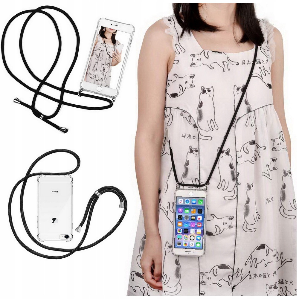 

Crossbody Case Etui Pasek Torebka Iphone 7/8 Plus
