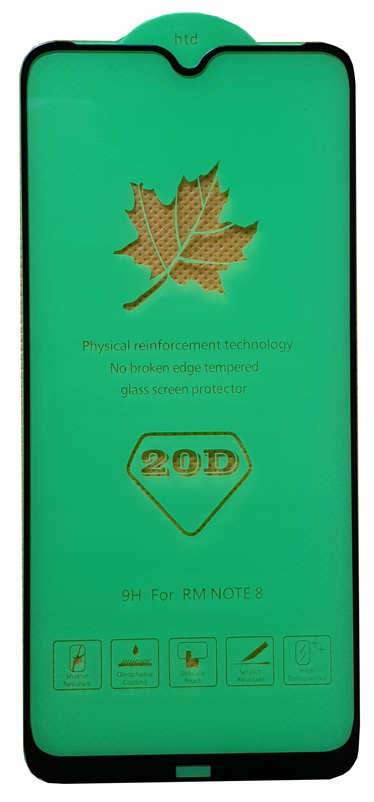 

Szkło Hartowane 5D Xiaomi Redmi Note 8 Full Glue
