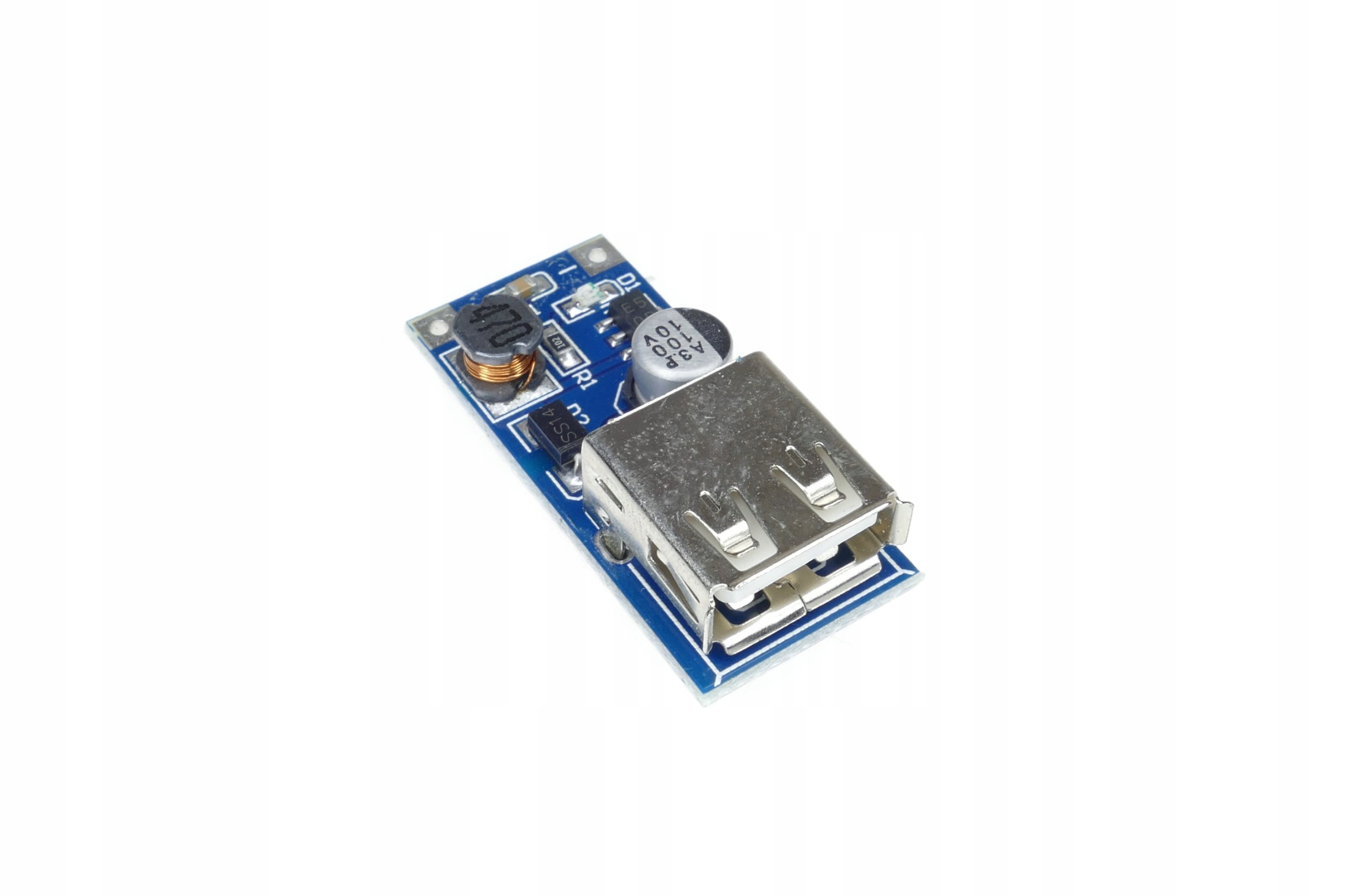 

Moduł Przetwornica Step Up 0.9 - 5V 600MA Usb