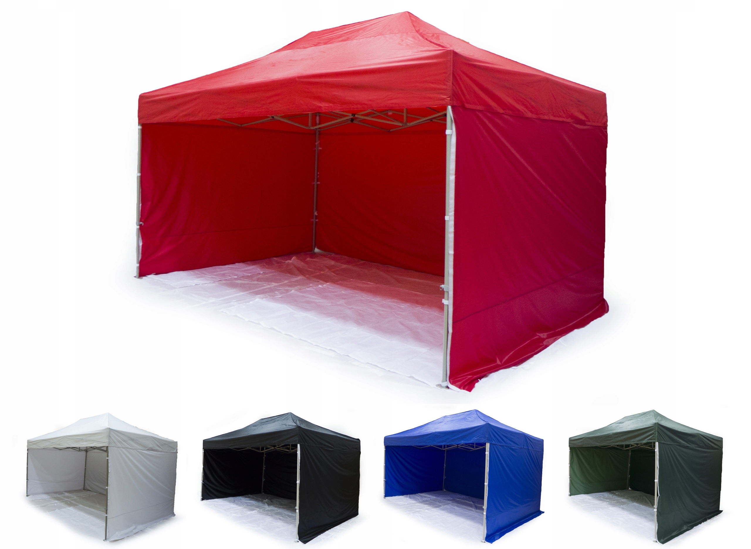 Namiot ekspresowy 3x4,5 SZEŚCIOKĄTNA NOGA H35