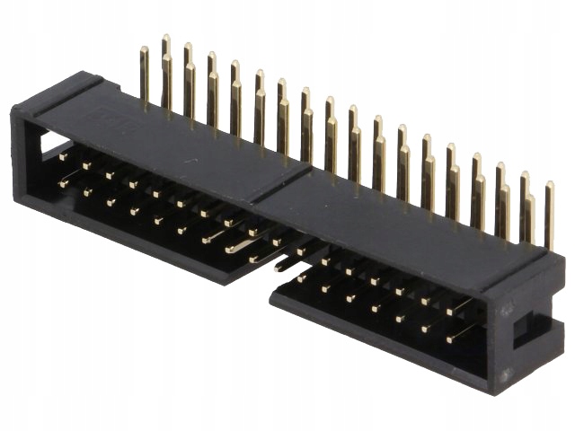 

ZL231-34KG Gniazdo IDC Męskie 34 Pin Kątowe 90°