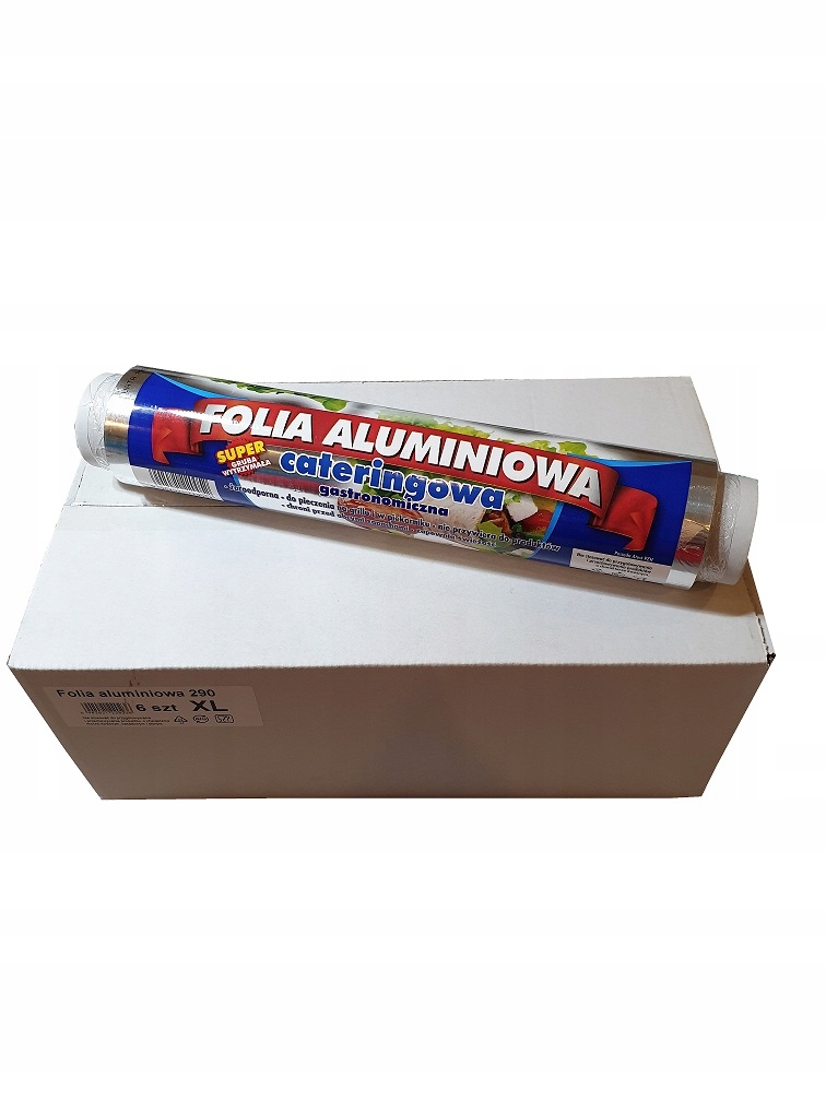

Folia Aluminiowa Spożywcza S30cm Mocna/gruba