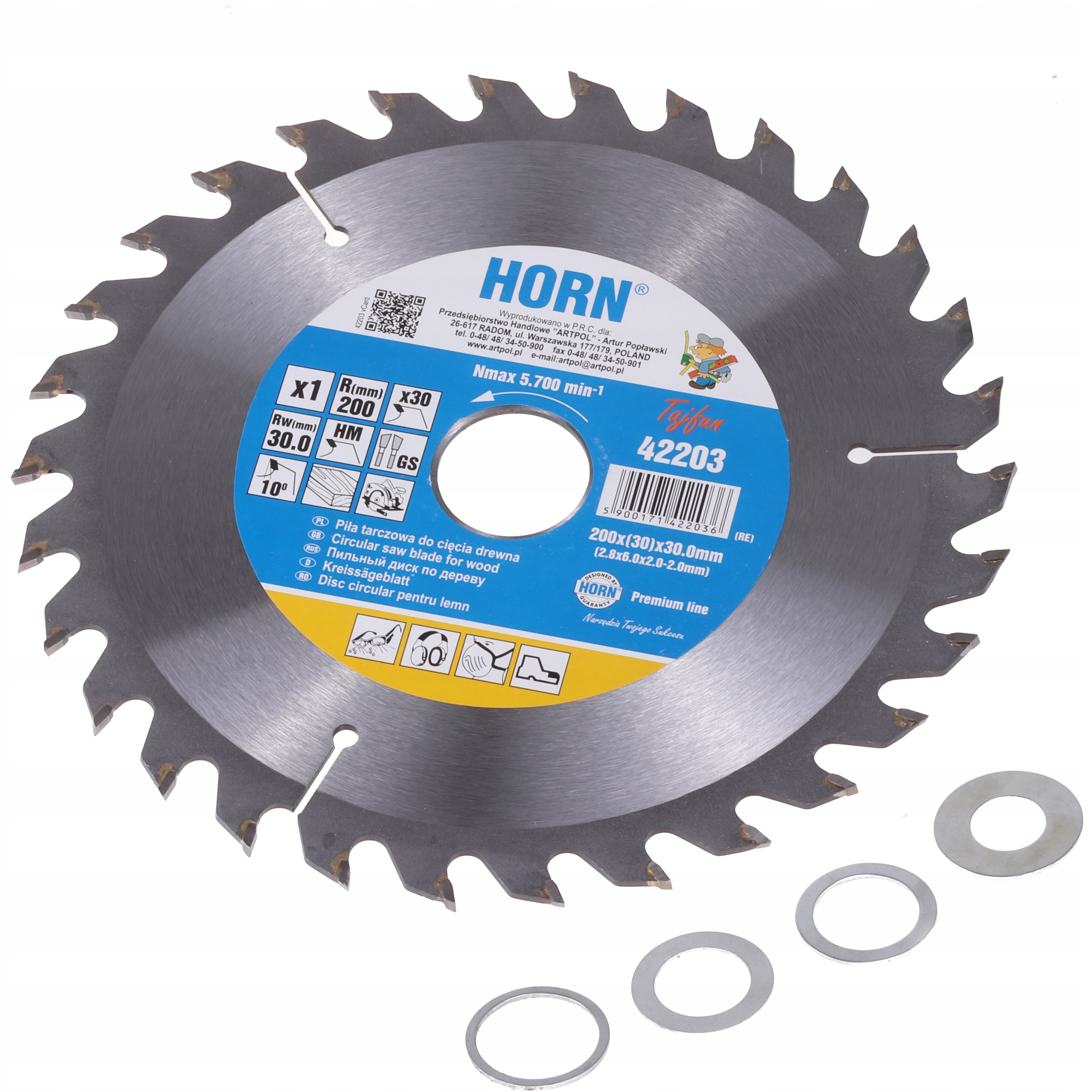 

Tarcza Widiowa 400x30,0 Piła Do Cięcia Drewna 40 T