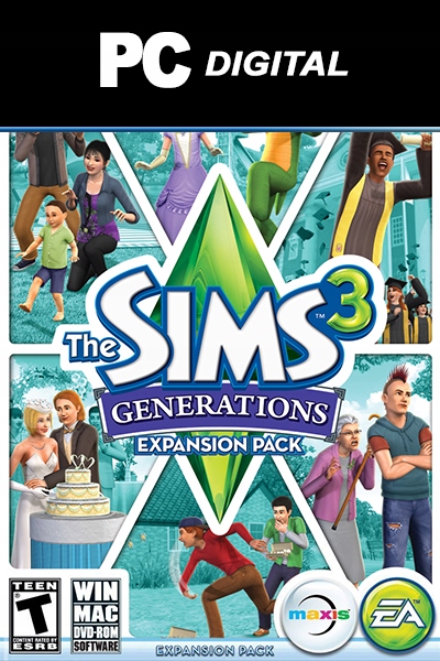 The Sims 3 Pokolenia Generations Origin Pc Pl Key