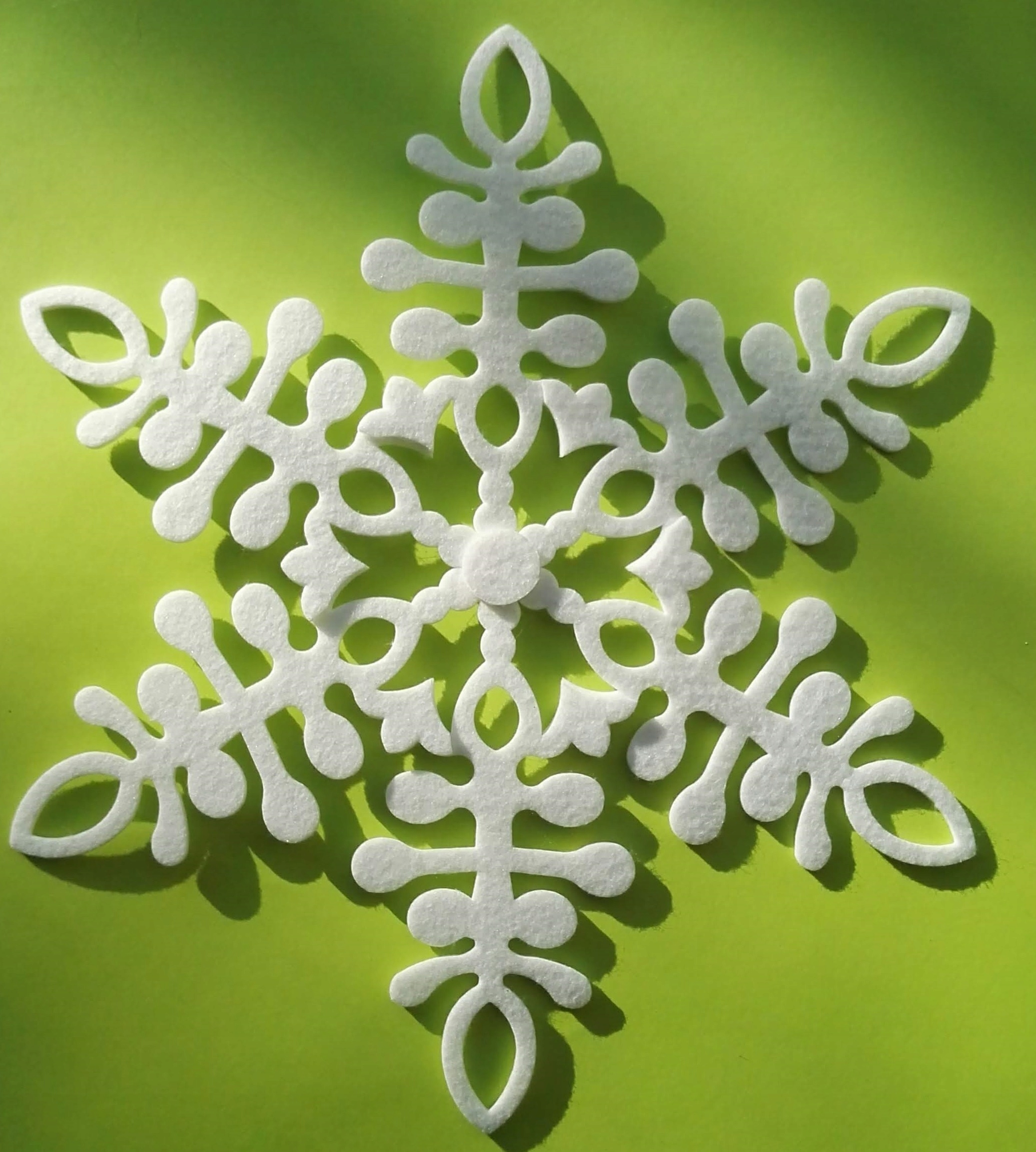 

Ozdoba na święta,duża śnieżynka 28 cm,płatek 1 szt