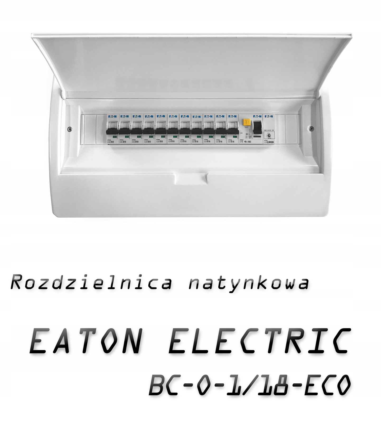 ROZDZIELNICA SKRZYNKA NATYNKOWA EATON 18 MODUŁÓW Marka Eaton