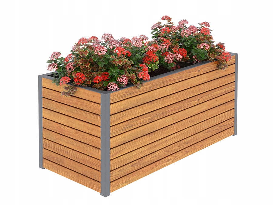 NOWOCZESNA == DONICA == SKRZYNKA DREWNIANA = TARAS Producent Elior