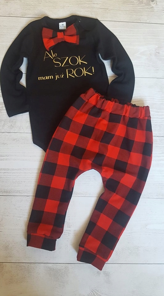 ALE SZOK MAM JUŻ ROK komplet ROCZEK chłopiec 86 Marka Inna marka