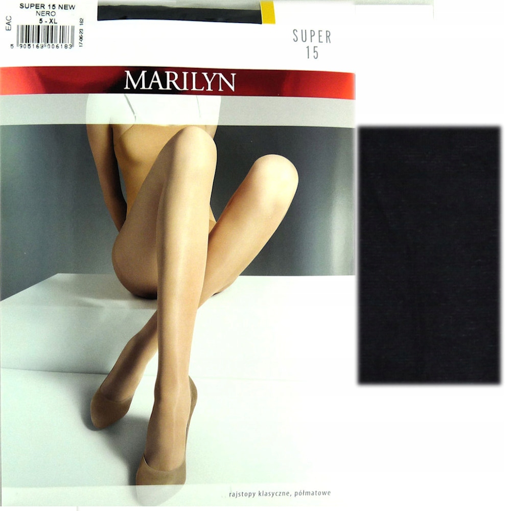 

Marilyn Super 15 R4 modne rajstopy nero