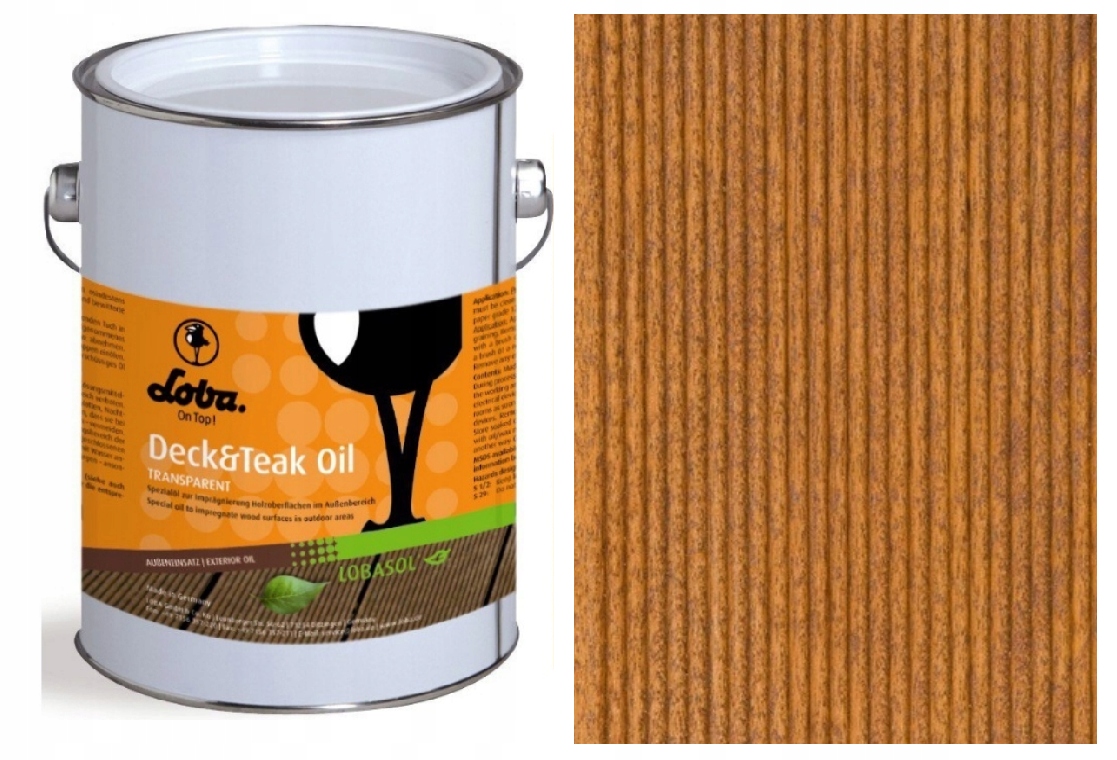 Olej do drewna tarasów Loba Jasny Brązowy 2,5L