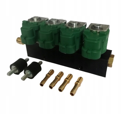 Listwa wtryskowa LPG VALTEK 3OHM 4CYL TYP30 3 Ohm