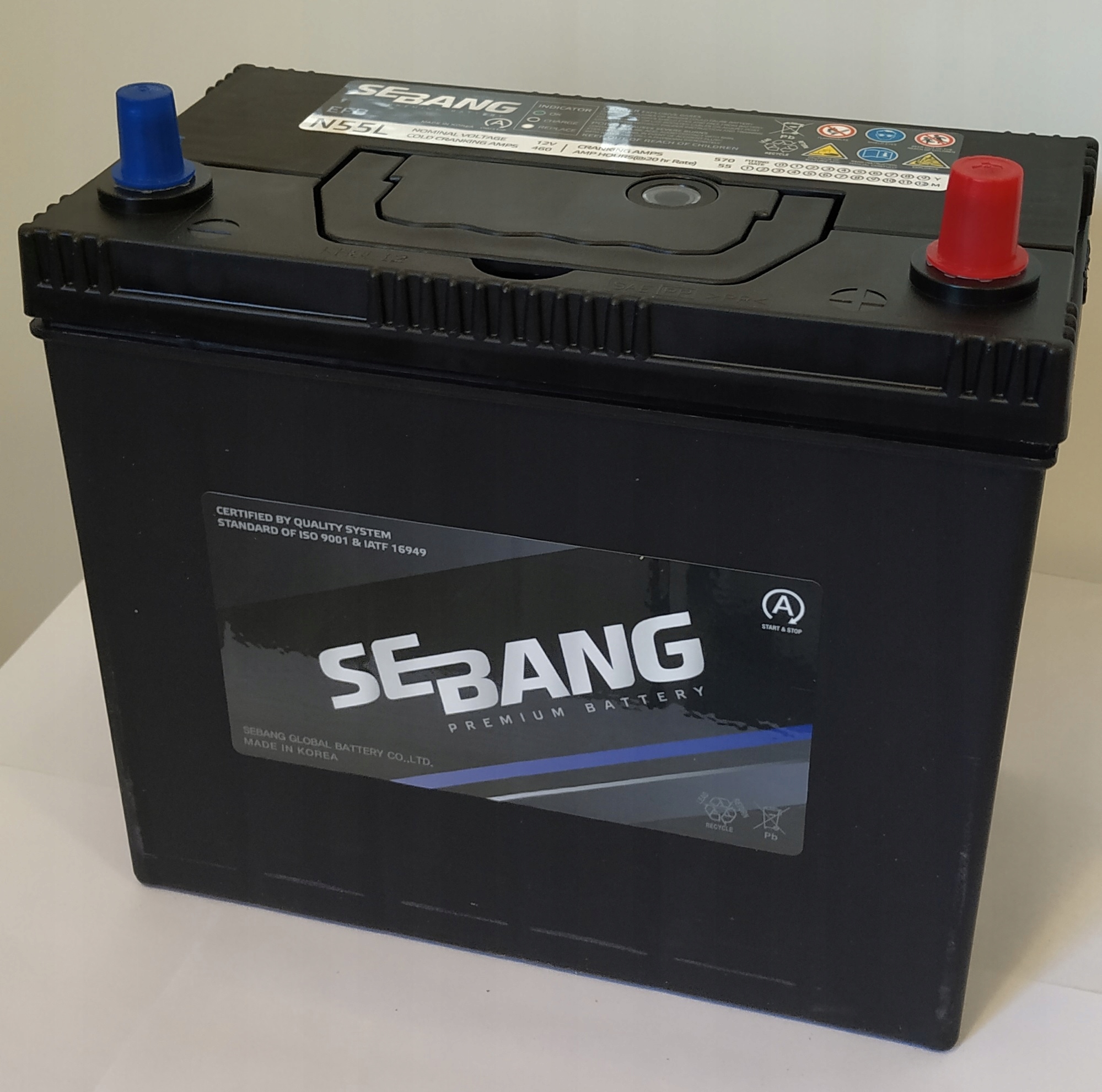 Akumulator SEBANG ROCKET 55Ah 570A EFB Japan/Korea