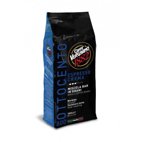 Kawa ziarnista Caffe Vergnano Ottocento 800 Espresso Crema 1 kg